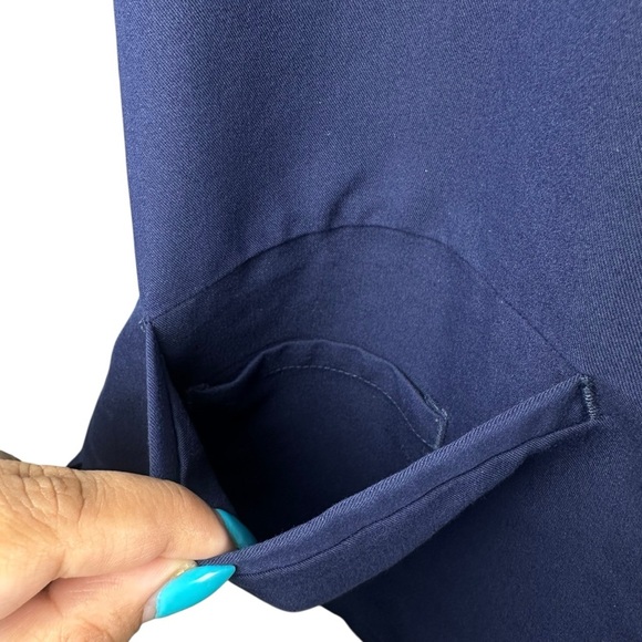 FIGS Casma Scrub Top Womens Small Navy Blue Technical Collection FW1100 - Picture 6 of 11